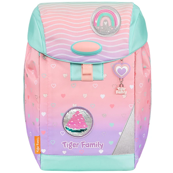 Ba Lô Chống Gù Eggie Schoolbag Peach Waves Go Green Tiger Family