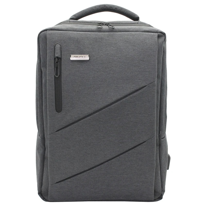 Ba Lô Laptop Đa Năng Omaska 1122 Màu Xám