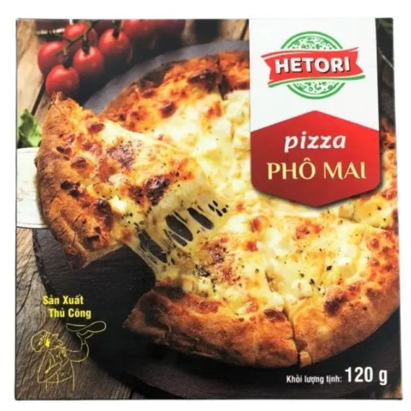 Bánh Pizza phô mai Hetori hộp 120g