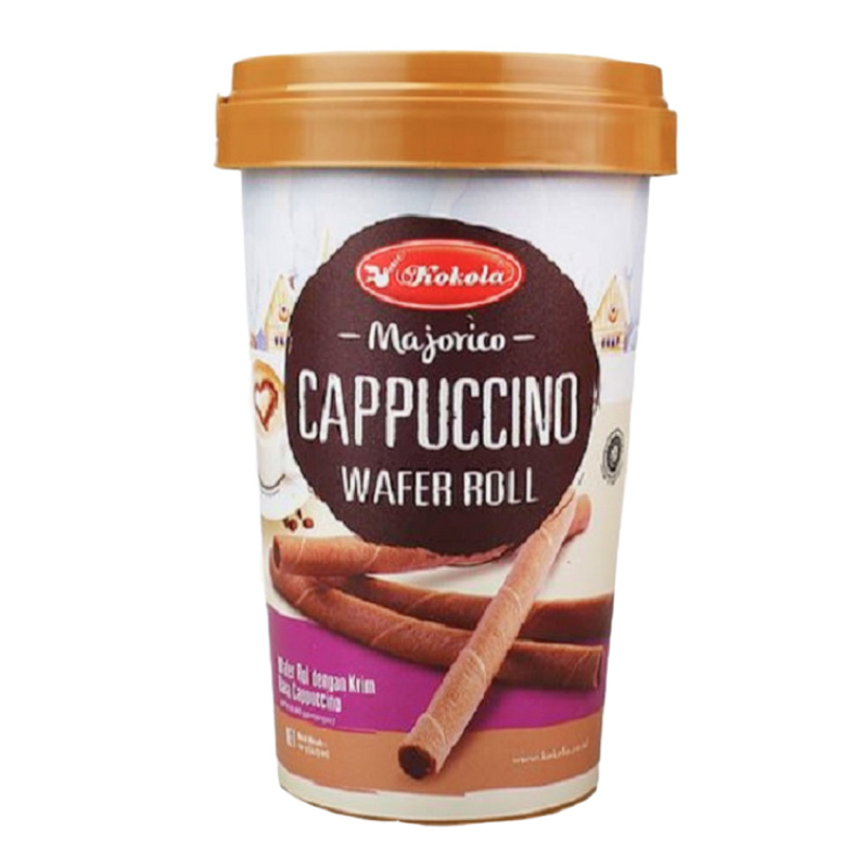 Bánh quế vị cappuccino Kokola Majorico ly 120g