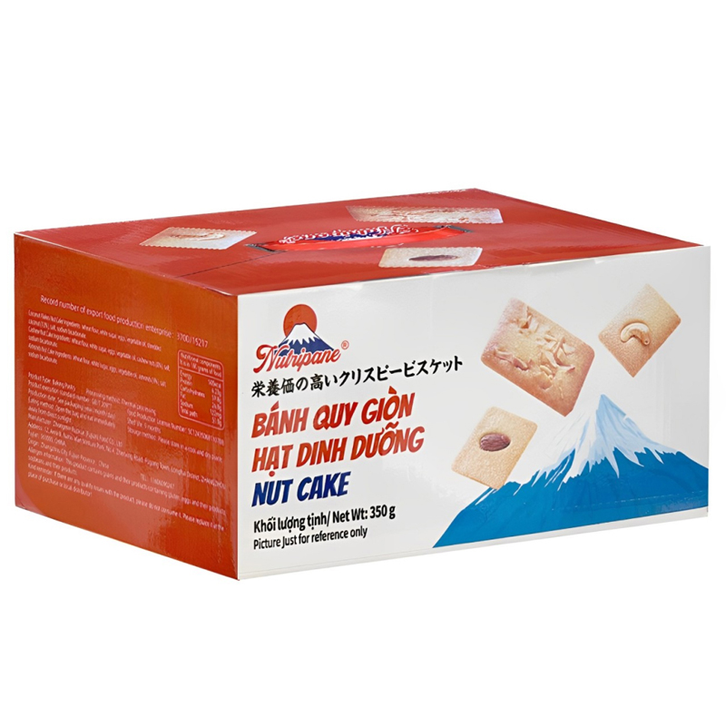 Bánh quy giòn hạt dinh dưỡng Nutripane hộp 350g