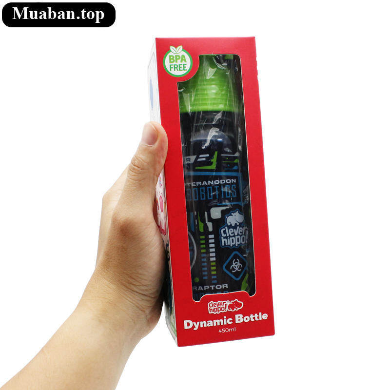 Bình Nước Clever Hippo 450 ml  8