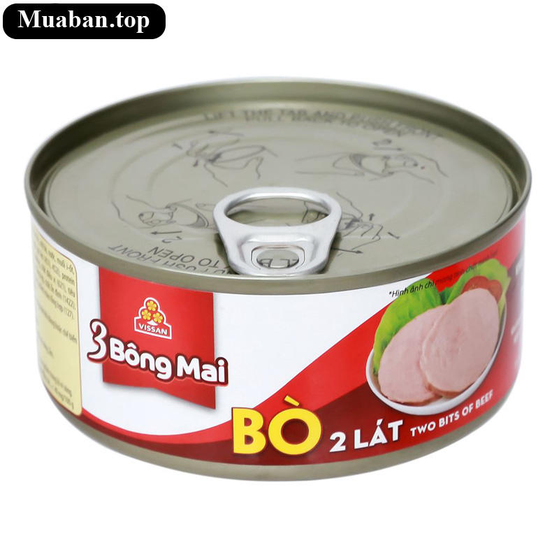 Bò hai lát 3 bông mai Vissan 150g