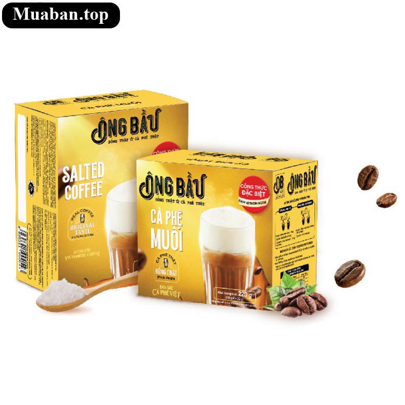 Cà phê muối Ông Bầu 220g