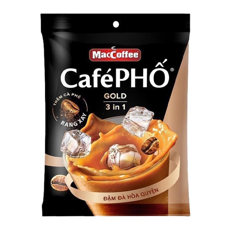Cà phê sữa MacCoffee Café Phố Gold 3in1 870g