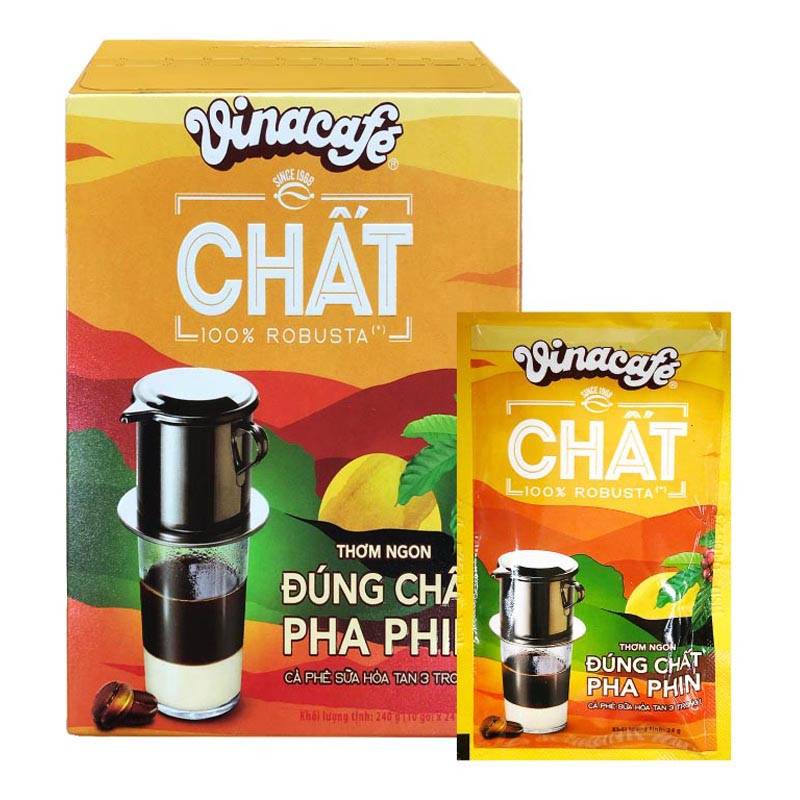 Cà phê sữa VinaCafé Chất 240g thơm ngon