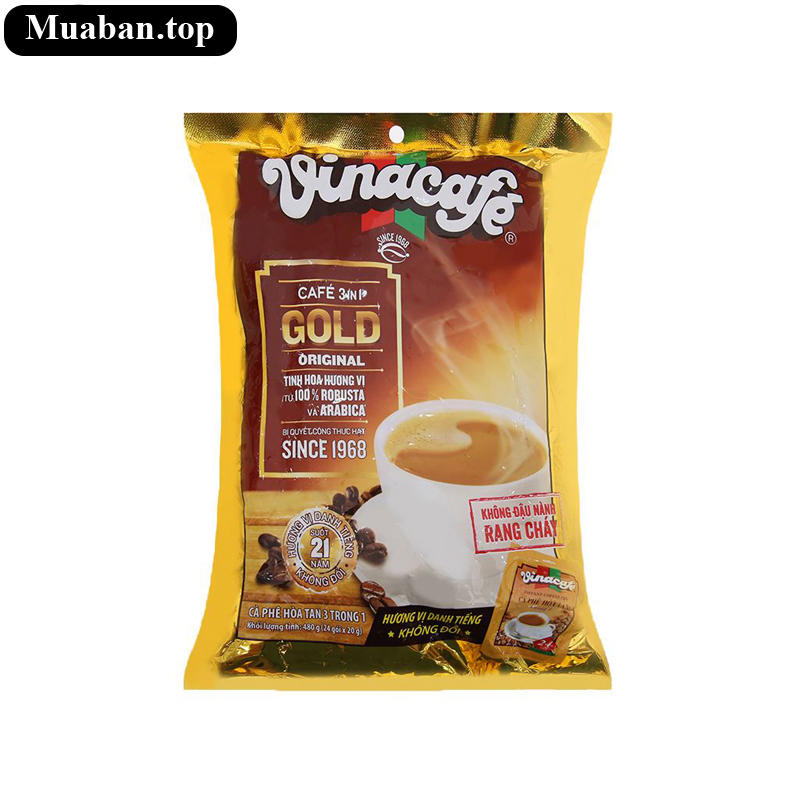 Cà phê sữa VinaCafé Gold Original 480g