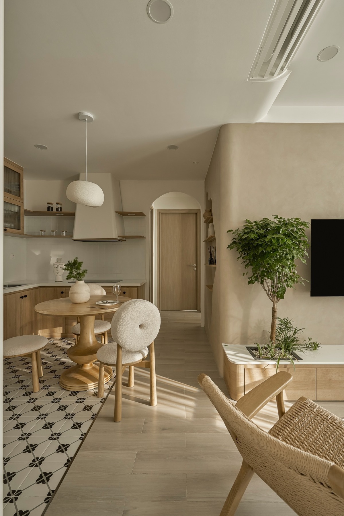 Căn hộ Wabi Sabi đơn giản thanh lịch và sang trọng 2