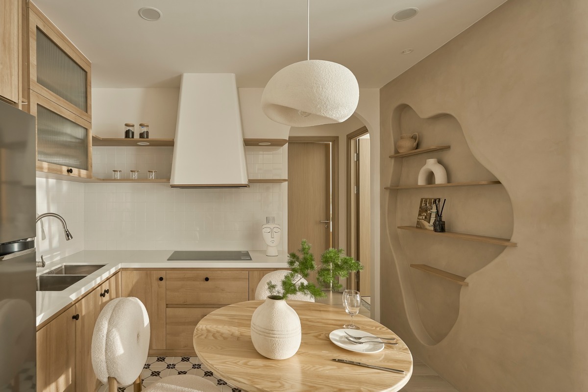 Căn hộ Wabi Sabi đơn giản thanh lịch và sang trọng 3