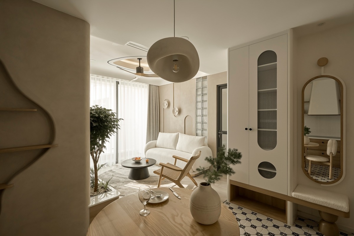 Căn hộ Wabi Sabi đơn giản thanh lịch và sang trọng 5