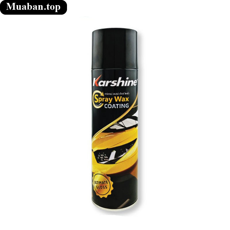 Chai xịt và đánh bóng bảo vệ sơn xe karshine