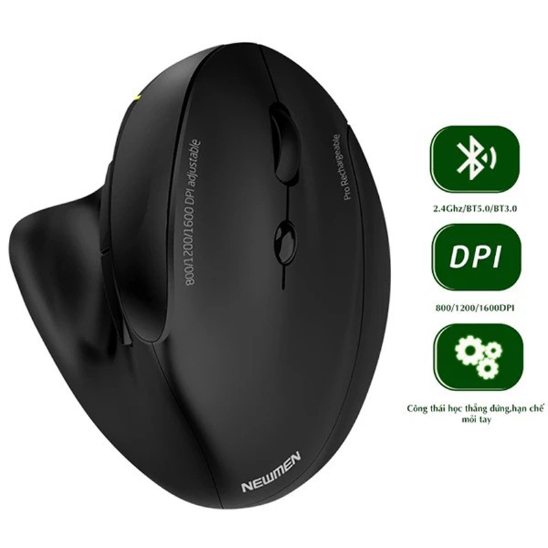 Chuột Máy Tính Không Dây Newmen F1000