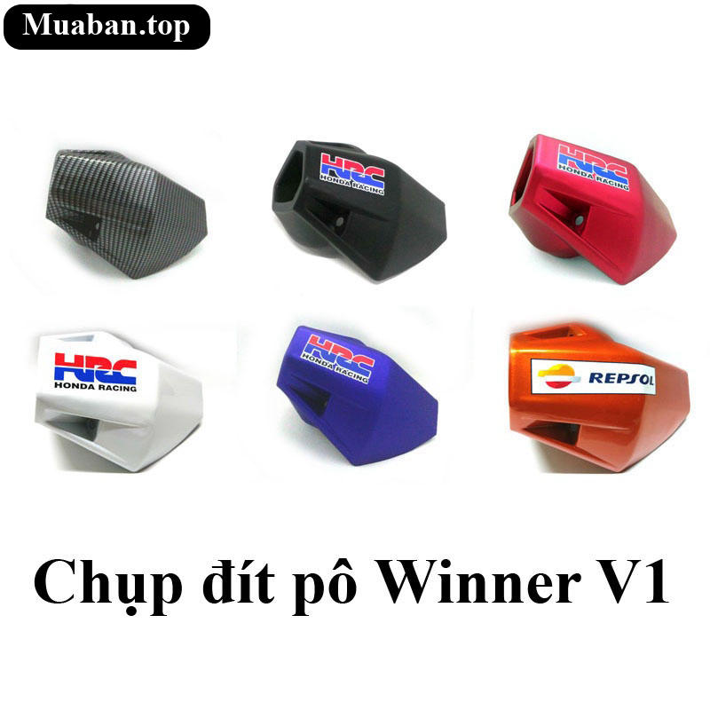 Chụp đít pô xe Winner V1