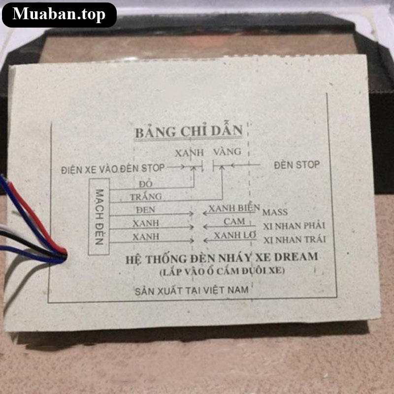Cục chớp xi nhan và đá đèn 3