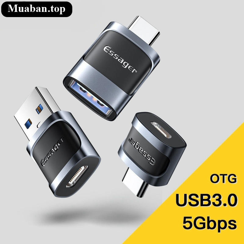 Đầu chuyển đổi Jack sạc type C USB 3.0 Micro dành cho ĐT android