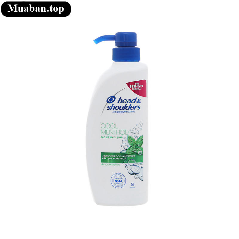 Dầu gội Head & Shoulders bạc hà làm sạch gàu 480ml