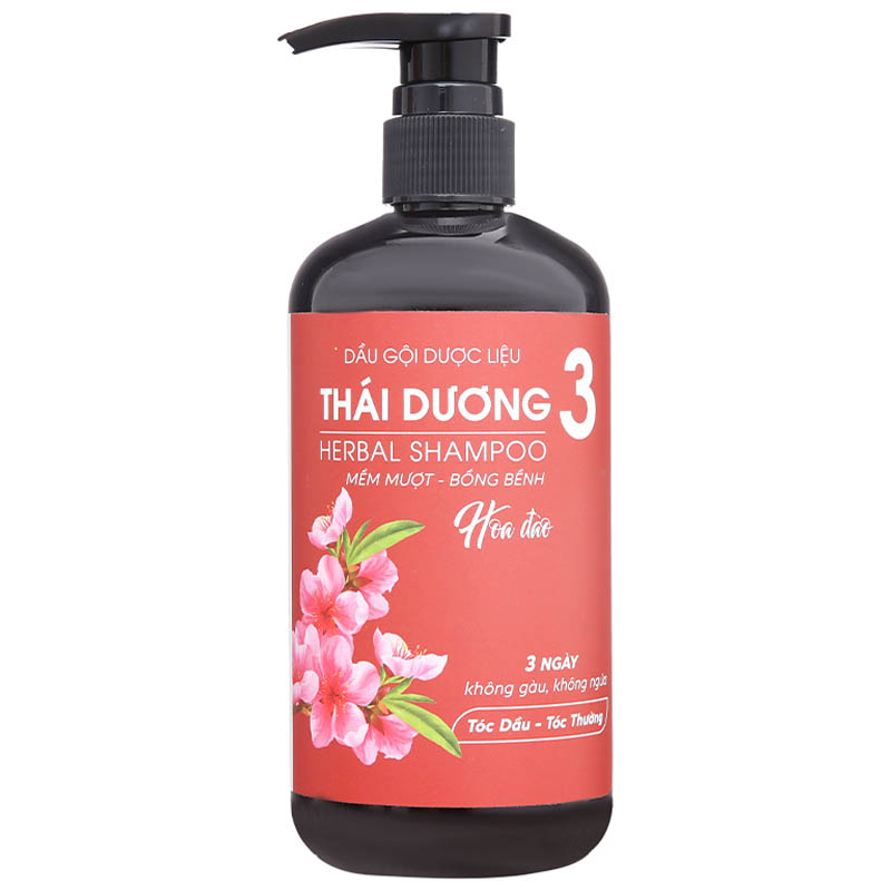 Dầu gội Thái Dương 3 hương anh đào 500ml