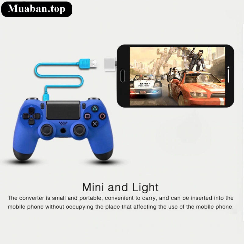 Đầu kết nối Micro USB và Type C sang USB 20 4