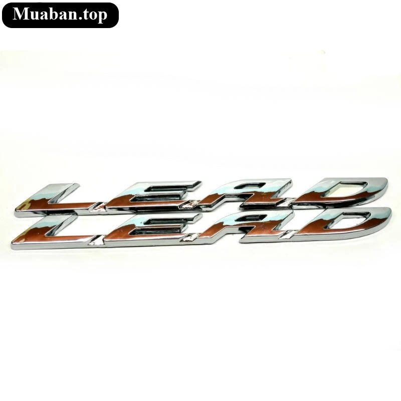 Decal chữ nổi nhựa cứng dành cho xe Lead