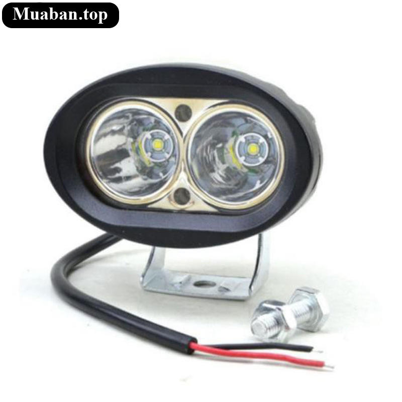 Đèn trợ sáng L2 gắn cho xe máy sử dụng điện từ 12 đến 48 volt