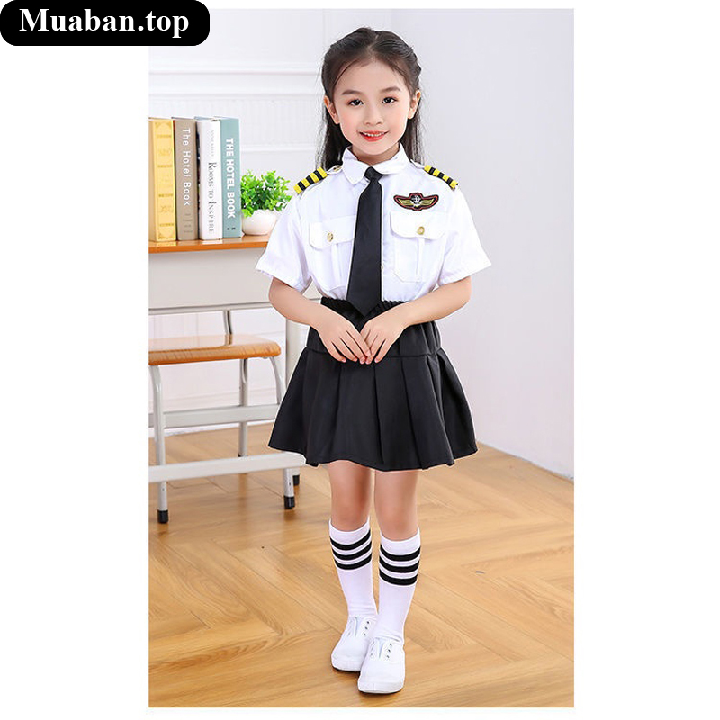Đồng phục cơ trưởng dành cho bé trai và bé gái 5