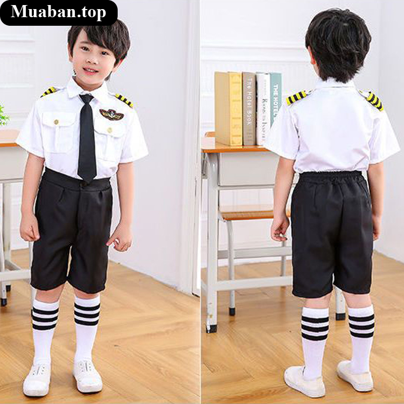 Đồng phục cơ trưởng dành cho bé trai và bé gái 7