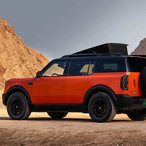 Ford Bronco Basecamp Trung Quốc mái kính nâng lều cắm trại