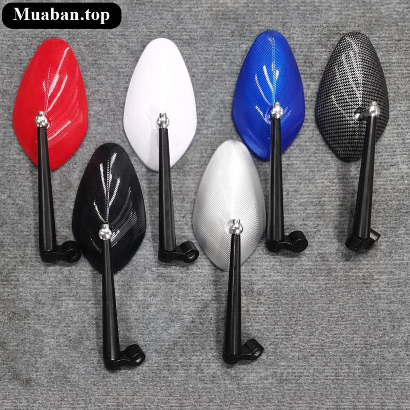 Gương chiếu hậu con sò cỡ lớn dành cho xe máy