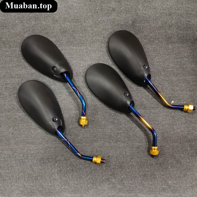 Gương chiếu hậu dành cho xe Satria chân màu titan