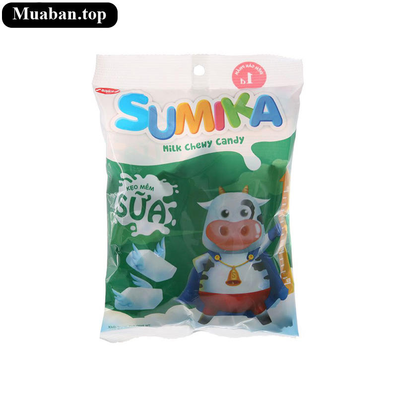 Kẹo mềm vị sữa Sumika gói 140g