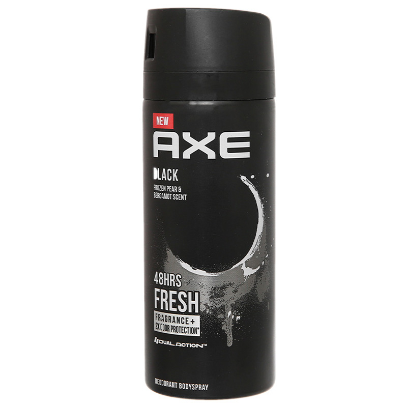 Khử mùi AXE Black hương cam bergamot và lê 135ml