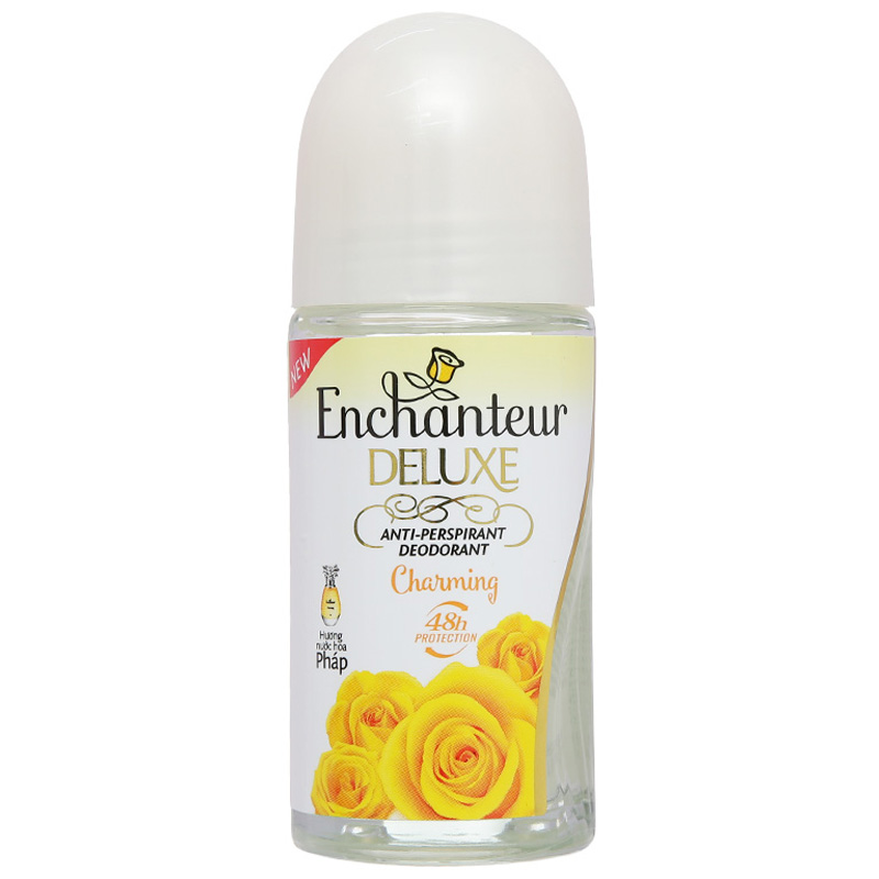 Lăn khử mùi Enchanteur Deluxe Charming hương nước hoa 50ml