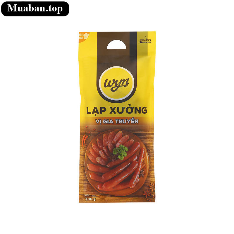 Lạp xưởng vị gia truyền WYN gói 200g