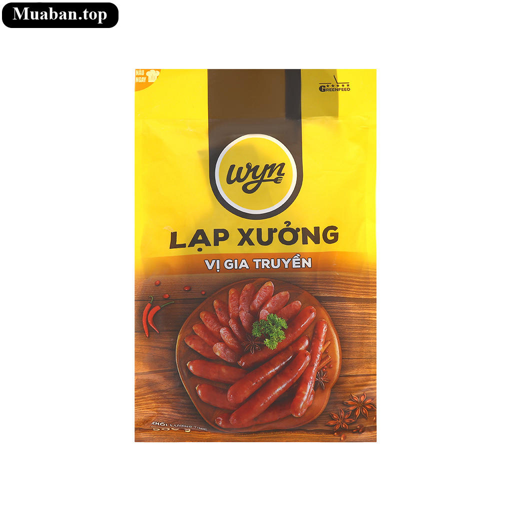 Lạp xưởng vị gia truyền WYN gói 500g