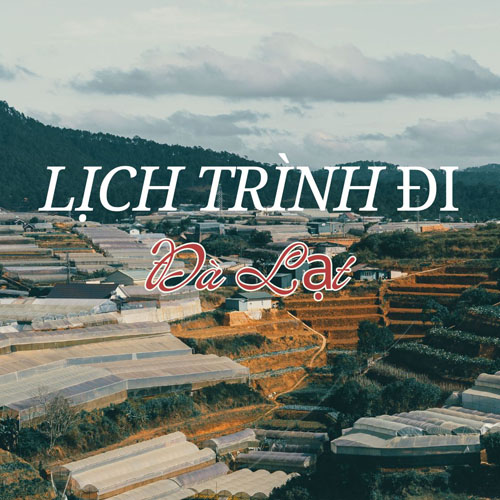 Lịch trình tối ưu khi tham quan cảnh đẹp tại Đà Lạt