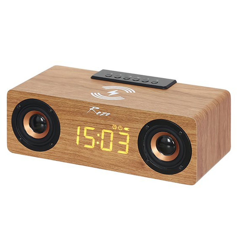 Loa Bluetooth Rezo Wooden Box Cao Cấp