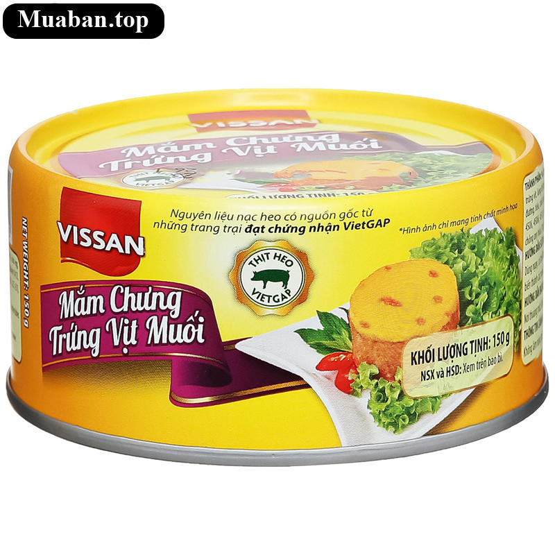 Mắm chưng trứng vịt muối Vissan 150g