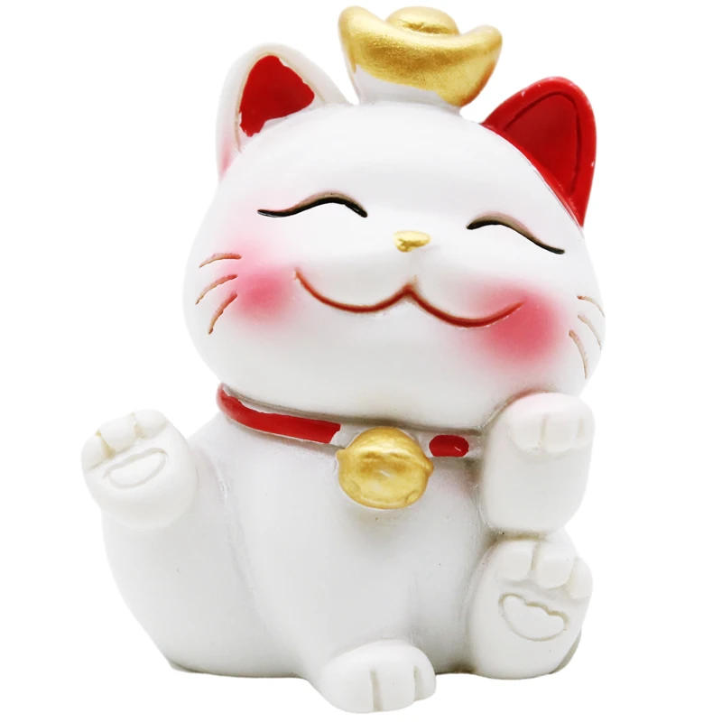 Mô Hình Mèo Thần Tài Mini Trang Trí Tết NN151