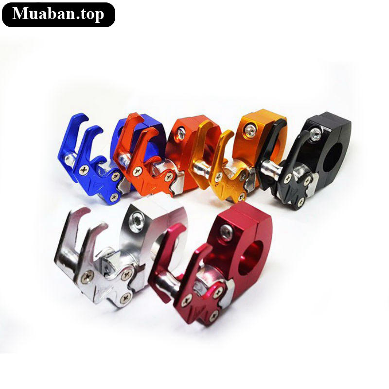 Móc treo đồ nhôm gắn ghi đông