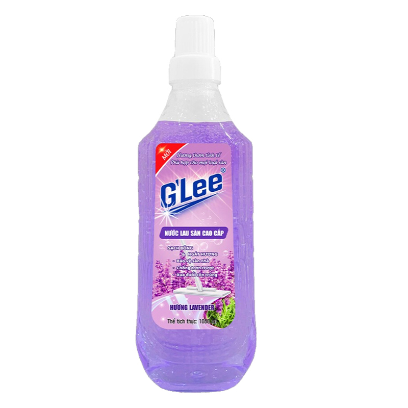 Nước lau sàn G’Lee hương hoa lavender chai 1 lít