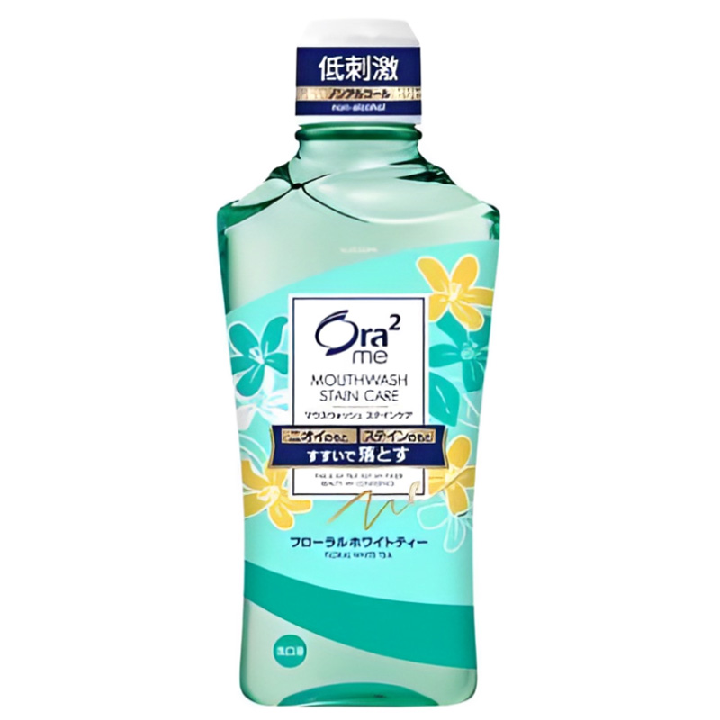 Nước súc miệng Sunstar Ora2 hoa trà trắng 460ml