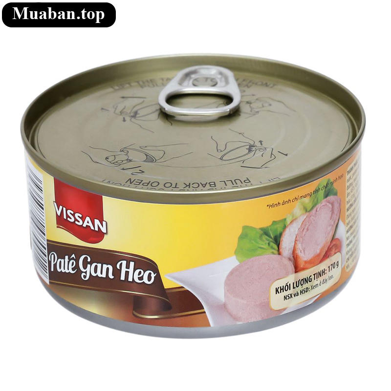 Pate gan Vissan 170g