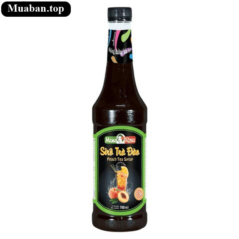 Sirô Trà Đào Mama Rose 700ml