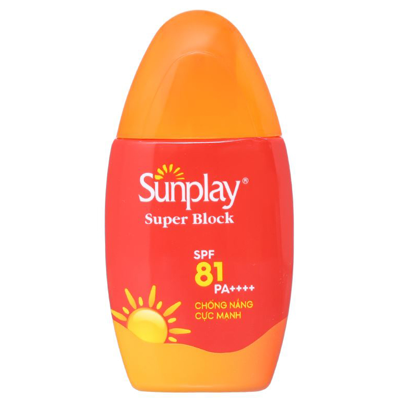 Sữa chống nắng Sunplay Super Block kháng nước tốt