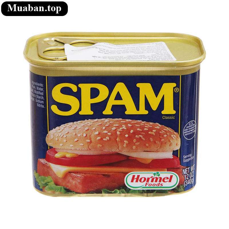 Thịt heo Spam Classic Hormel Foods 340g