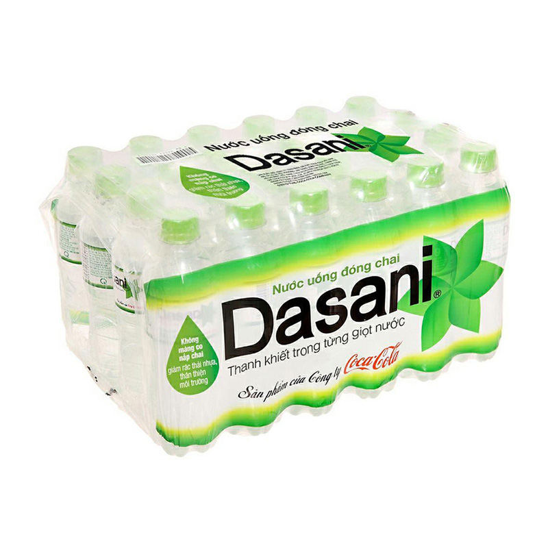 Thùng 24 chai nước tinh khiết Dasani 510ml
