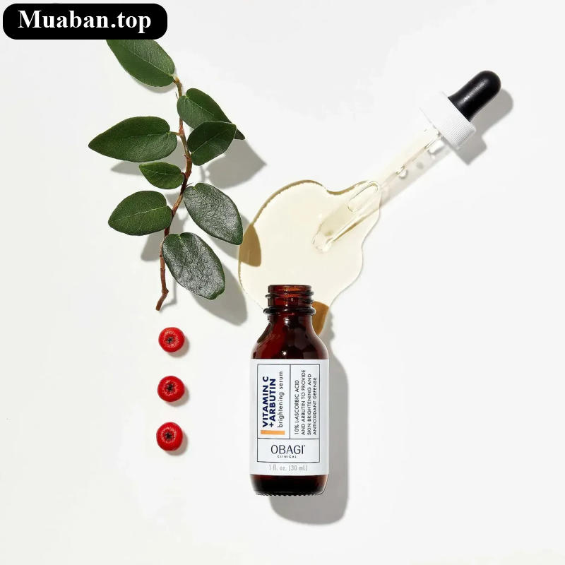 Tinh Chất Obagi Dưỡng Trắng Da Vitamin C Arbutin Brightening Serum 30Ml 7