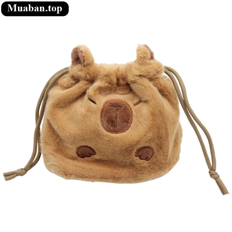 Túi Dây Rút Nhồi Bông Capybara ZooZoo 12001