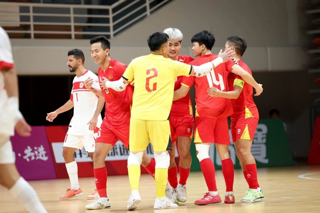 Futsal Việt Nam thắng đậm Lebanon giành vé dự vòng chung kết