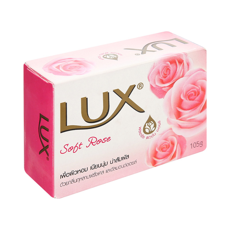 Xà bông cục Lux Soft Rose hương nước hoa 105g
